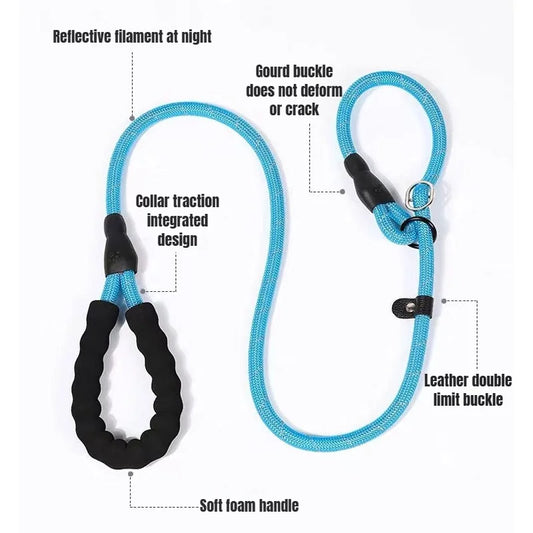 Harness Leash Dog Collar Small Puppy Accessories Explosion-proof Reflective Training Anti-escape Walking Rope Pet Traction