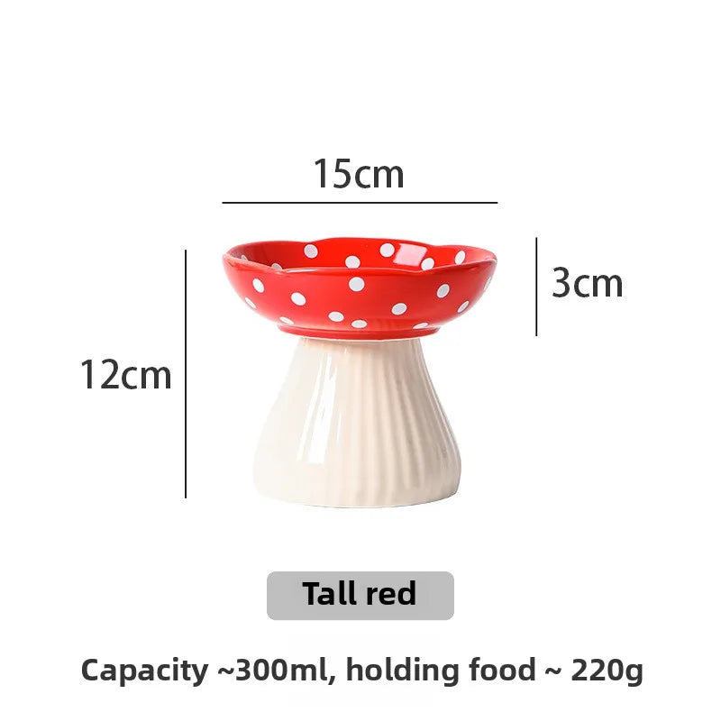 Cat Bowl Protection Cervical Spine Anti-overturning Pet Supplies Rice Bowl Cat Food Bowl Water Bowl Cat Food Bowl