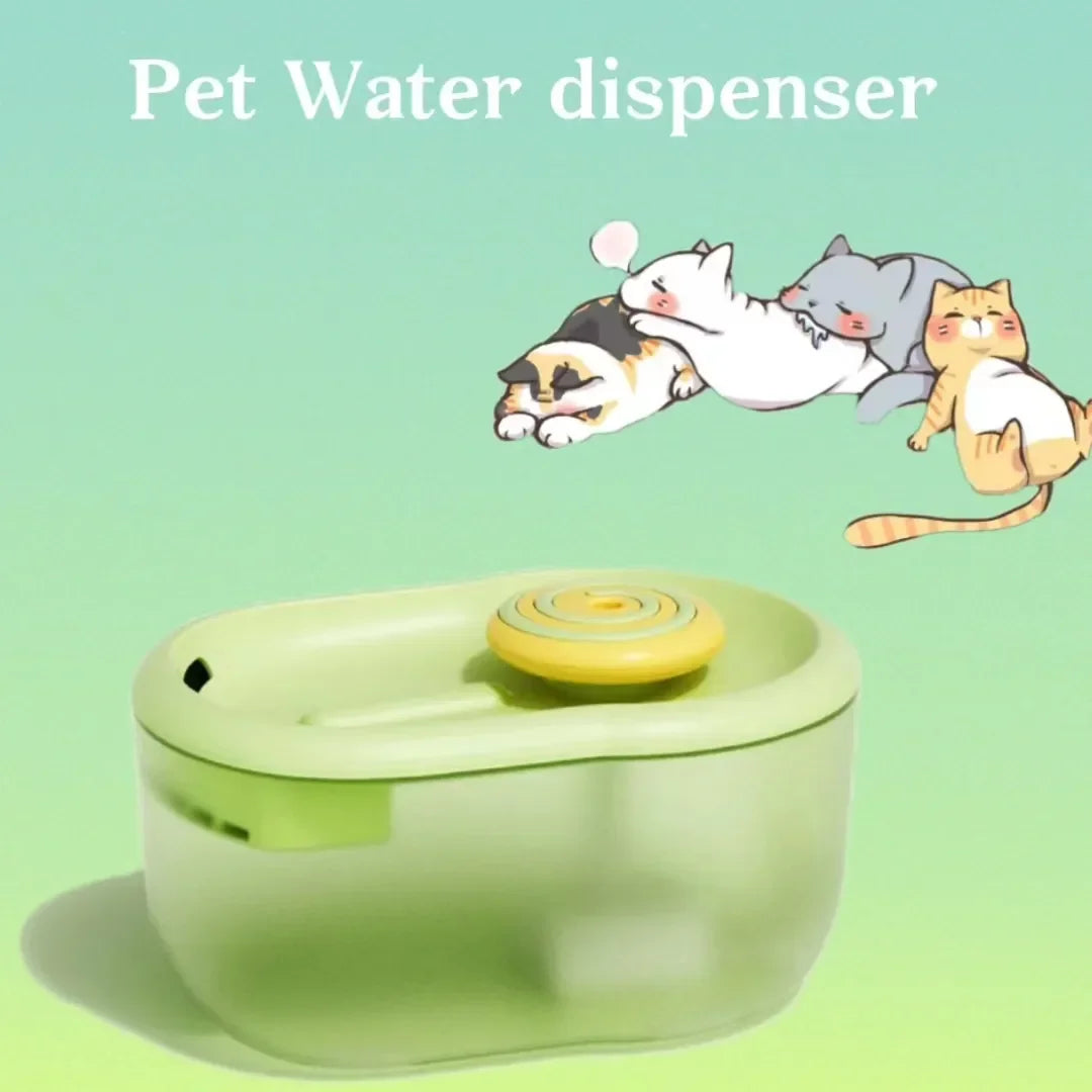 2.2L Pet Dog Water Dispenser Electric Cat Drinker Bowl High Capacity Auto Filter Sterilize Safety Ultra-Quiet Cat Water Fountain