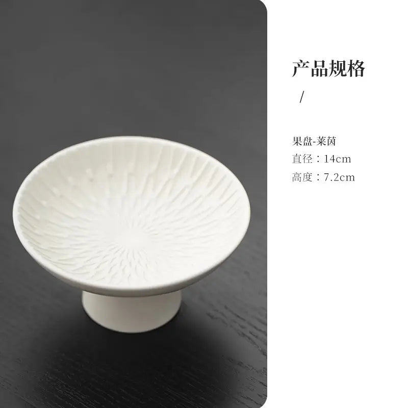 Cute Cartoon Animal Series Ceramic Cat Bowl Tall Food Bowl Neck Guard for Cats to Drink Water to Prevent Dogs from Overturning