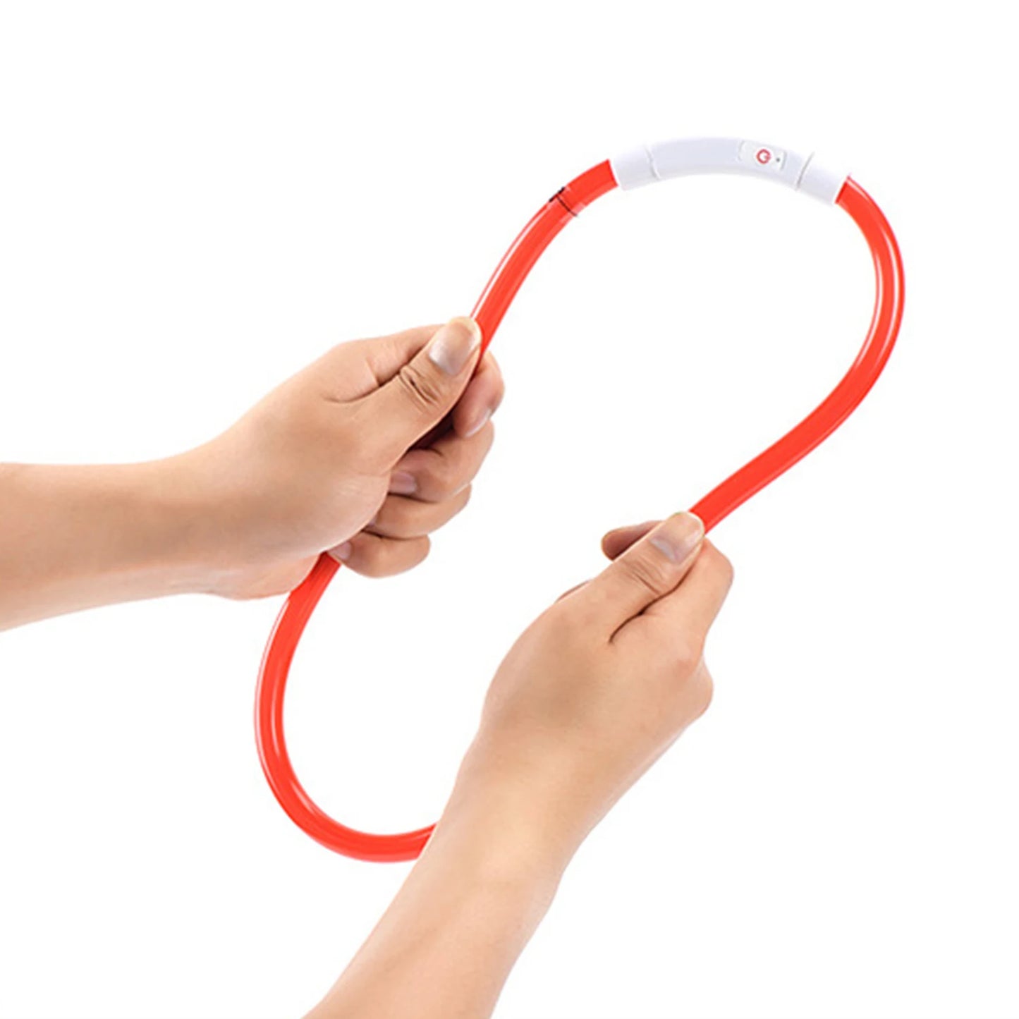 Pet Dog LED Luminous Dog Collar Usb Rechargeable 35cm Anti-lost Dog Collar Luminous Safety Cat And Dog Collar Pet Accessories