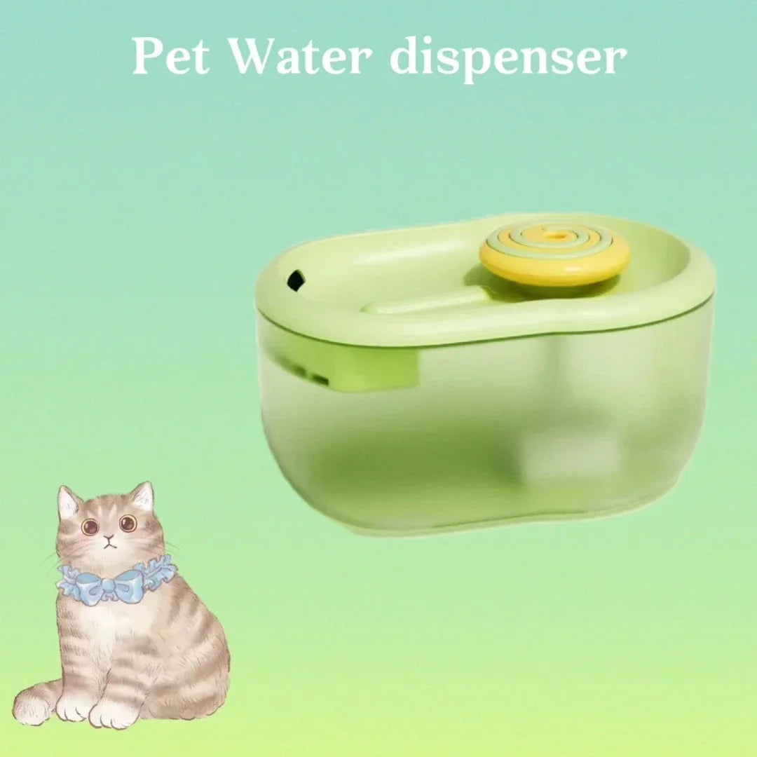 2.2L Pet Dog Water Dispenser Electric Cat Drinker Bowl High Capacity Auto Filter Sterilize Safety Ultra-Quiet Cat Water Fountain