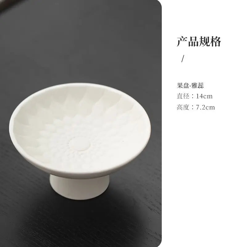 Cute Cartoon Animal Series Ceramic Cat Bowl Tall Food Bowl Neck Guard for Cats to Drink Water to Prevent Dogs from Overturning