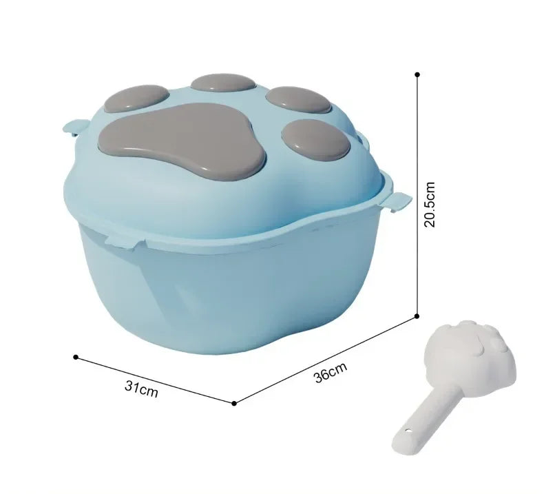 Pet Food Storag Container Dog Food Storage Container Cat Food Box Moisture-proof Seal with Measuring Cup Cat Dry Food Storage