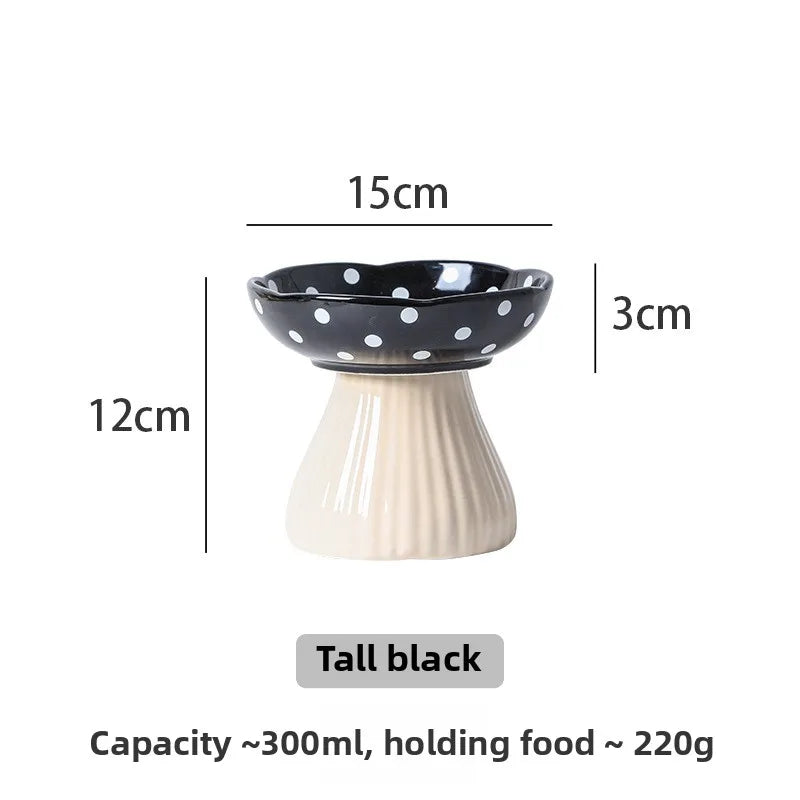 Cat Bowl Protection Cervical Spine Anti-overturning Pet Supplies Rice Bowl Cat Food Bowl Water Bowl Cat Food Bowl