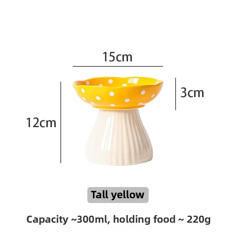 Cat Bowl Protection Cervical Spine Anti-overturning Pet Supplies Rice Bowl Cat Food Bowl Water Bowl Cat Food Bowl