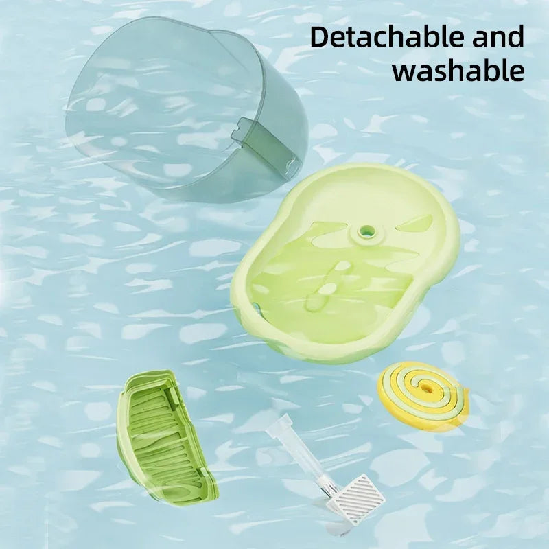 2.2L Pet Dog Water Dispenser Electric Cat Drinker Bowl High Capacity Auto Filter Sterilize Safety Ultra-Quiet Cat Water Fountain