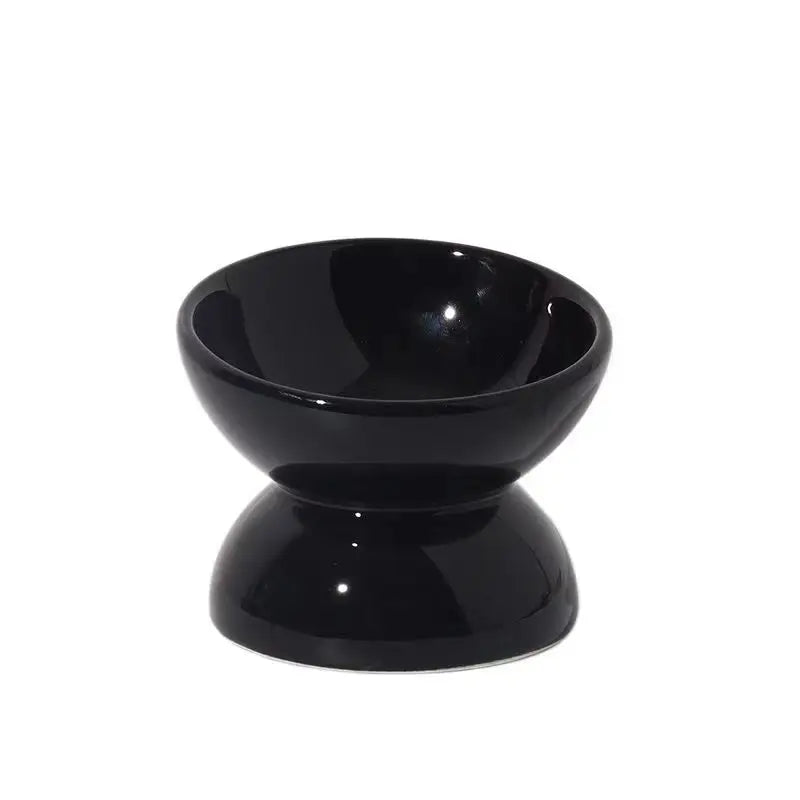 Cat Ceramic Bowl Gradient Pet Food Water Feeders Small Dogs Drinking Eating Supplies Raised Tilted Cats Puppy Feeding Supplies